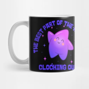 clocking out Mug